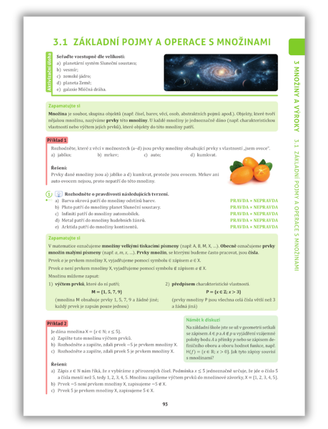 Matematika 1 pro SOŠ - učebnice