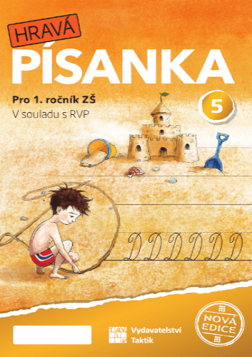 Hravá písanka pro 1.ročník - 5.díl - nová edice - Verze s menším písmem