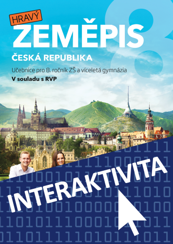 Interaktivní sešit Hravý zeměpis 8 ČR - učebnice (na 1 rok)