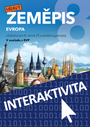 Interaktivní sešit Hravý zeměpis 8 EU - učebnice (na 1 rok)
